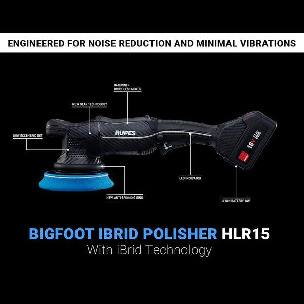 Rupes BigFoot iBrid Polishers