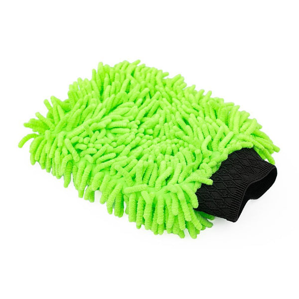 TRC Chenille Wash Mitt Green