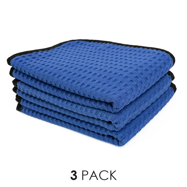 TRC Dry Me A River 16x24 Navy Blue 3 Pack
