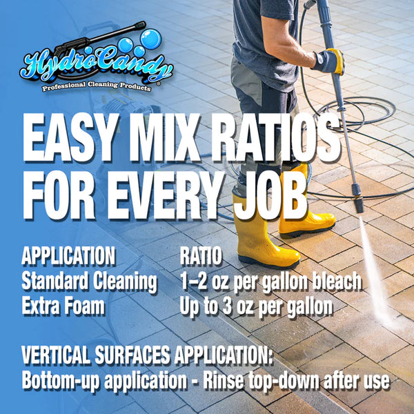 House Wash Surfactant with Bleach Enhancer