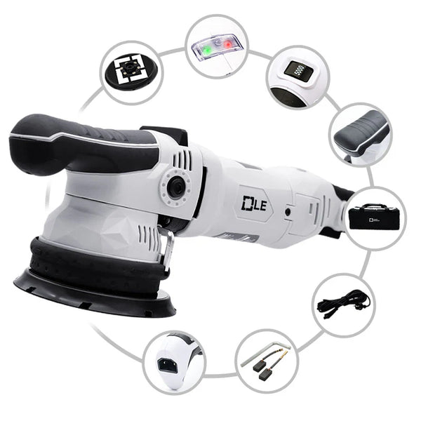 Liquid Elements T4200 5" Eccentric Dual Action Polisher 15mm