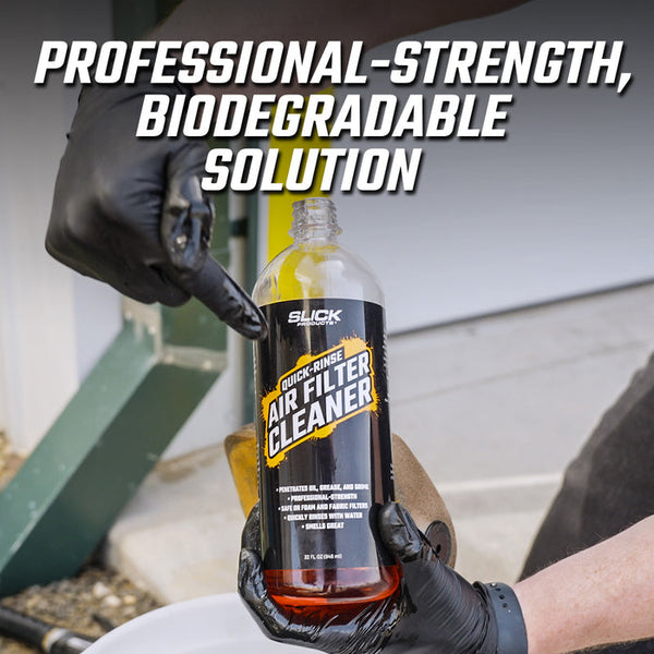 Quick-Rinse Air Filter Cleaner