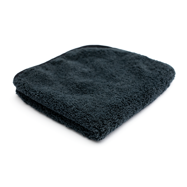 The Rag Company Spectrum 420 16 x 16 Black Towel