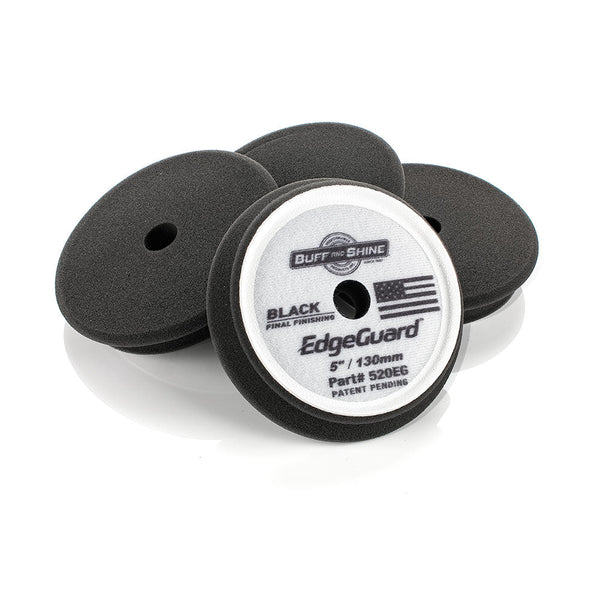 Buff and Shine EdgeGuard Black 5inch 4 Pack