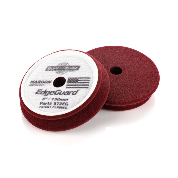 Buff and Shine EdgeGuard Maroon 5inch 2 Pack