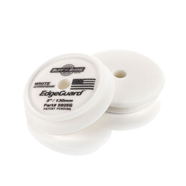 Buff and Shine EdgeGuard White 5inch 2 Pack