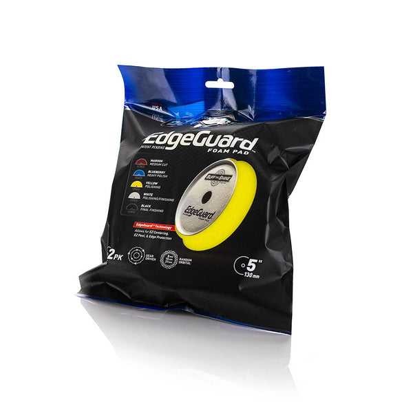 Buff and Shine EdgeGuard Yellow 5inch 2 Pack Packaging