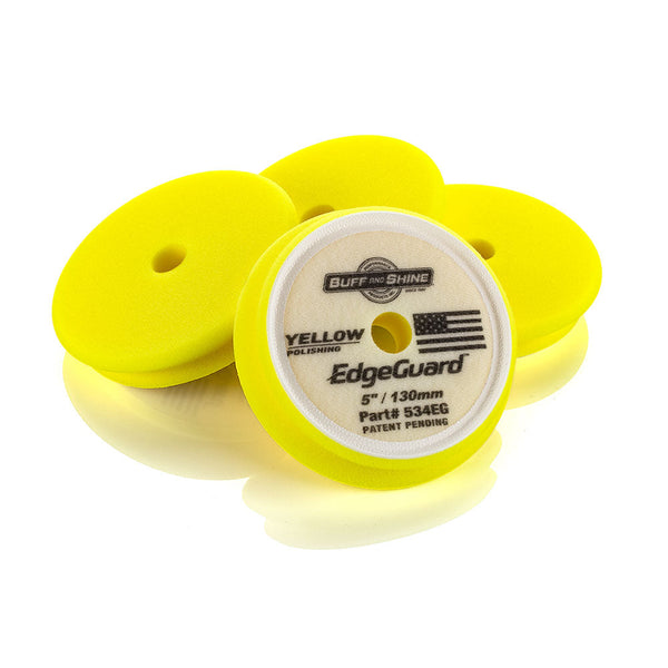 Buff and Shine EdgeGuard Yellow 5inch 4 Pack