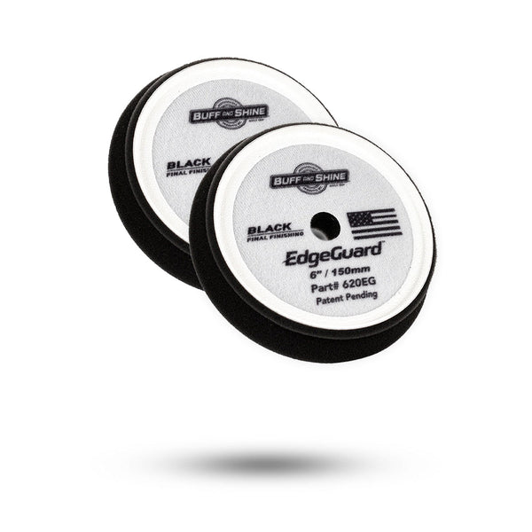 Buff and Shine EdgeGuard Black 6inch 2 Pack