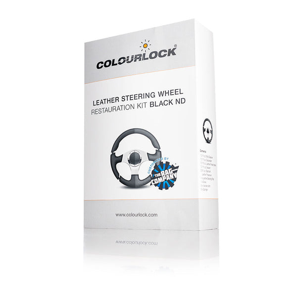 Colourlock Leather Steering Wheel Restauration Kit Black ND