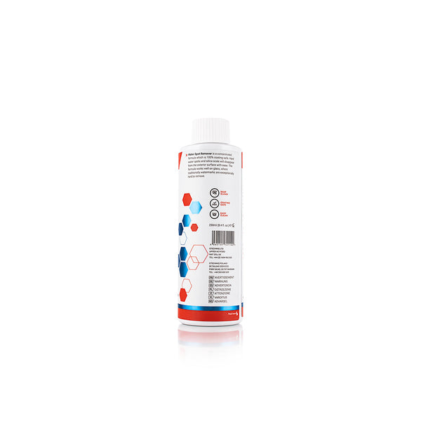 A 250ml spray bottle of W9 Water Spot Remover from Gtechniq