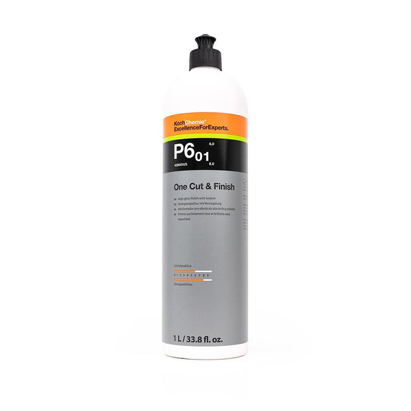 Koch Chemie One Cut and Finish P6.01 1L bottle on a white background.