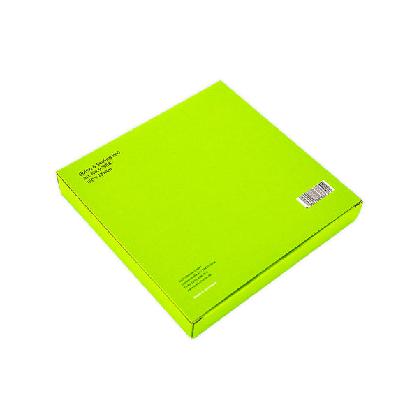 The back of the Koch Chemie Polish and Sealing Pad packaging on a white background.