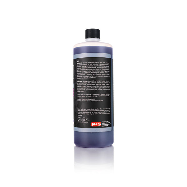 1-quart bottle of P&S Inspiration Radiance coating maintenance wash