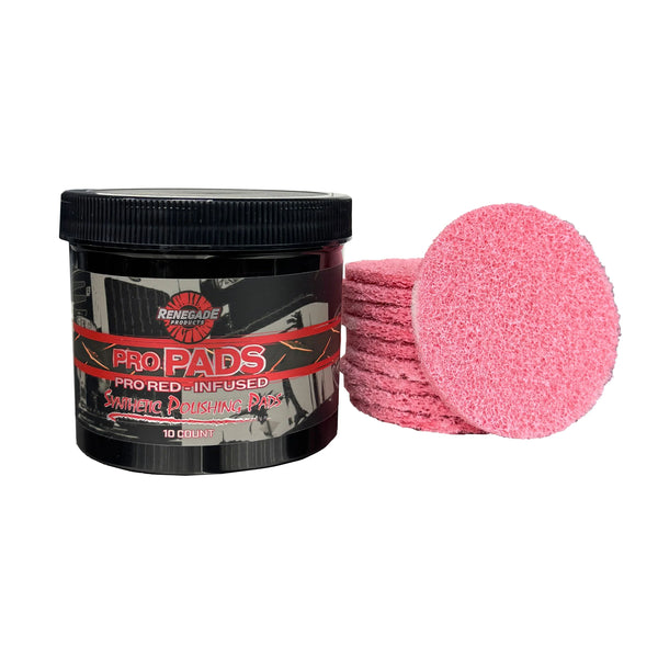 Renegade Pro Red Polishing Pads