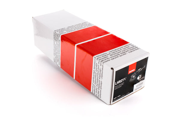 Rupes LHR Mark V 21 packaging on a white background.