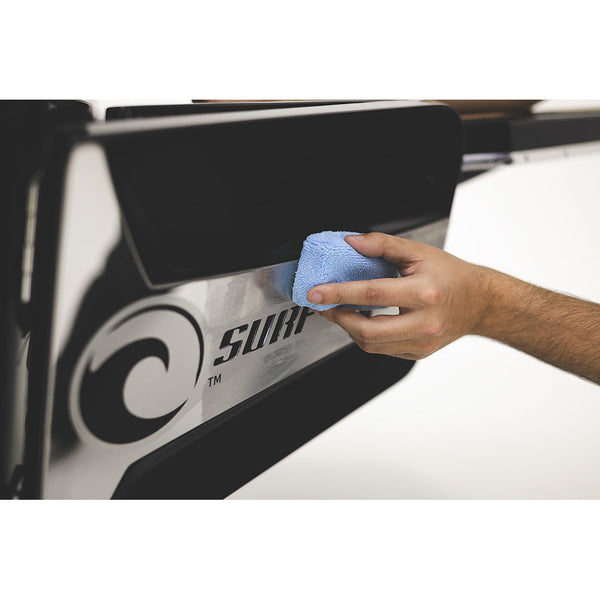 The Rag Company Terry Applicator Sponge 2 x 4 Light Blue Demo