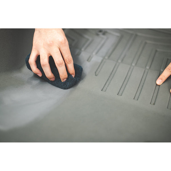 The Rag Company Terry Applicator Sponge 2 x 4 Black Demo