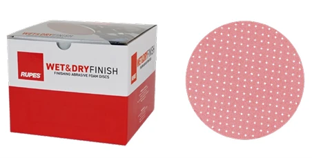 WET & DRY FINISH Foam Abrasive Discs