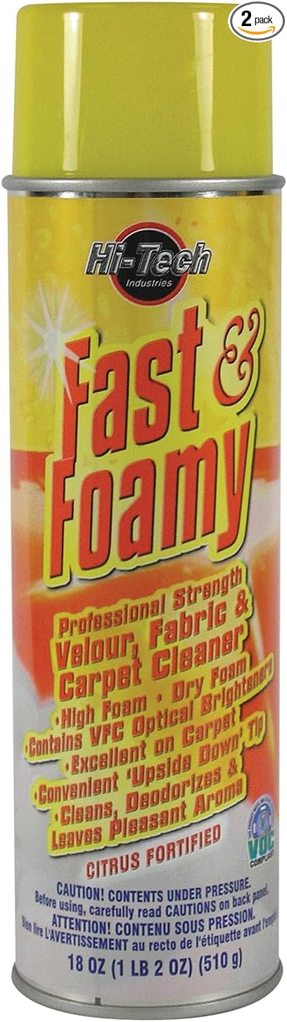 Fast & Foamy Aerosol Carpet Cleaner