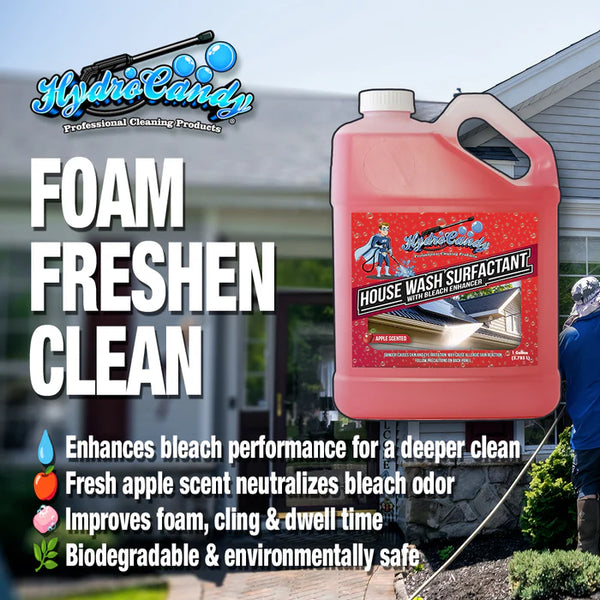 House Wash Surfactant with Bleach Enhancer