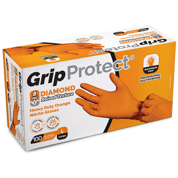 Grip Protect Heavy Duty Nitrile Gloves