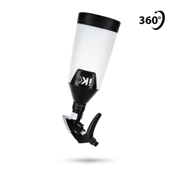 An upside down IK Multi TR 360 on a white background.