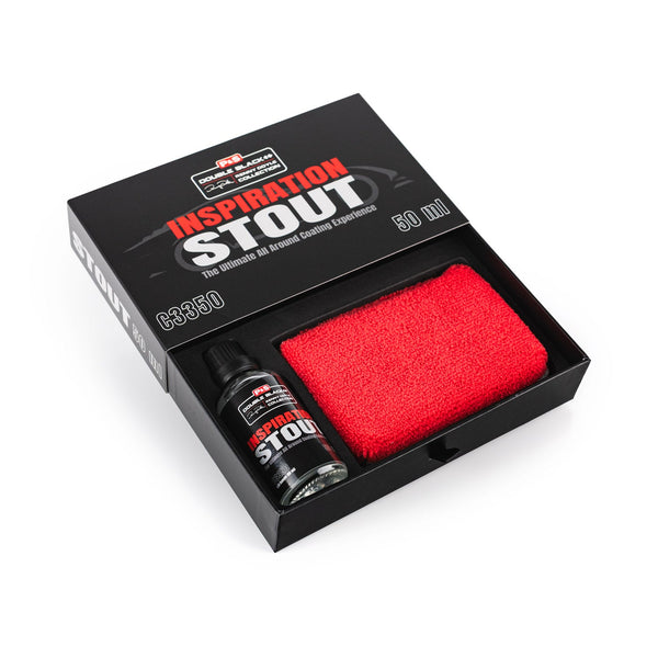 P&S Inspiration Stout 50ml bottle open  packaging view on a white background.