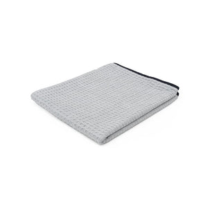 The Rag Company The Big One Ice Grey towel on a white background.